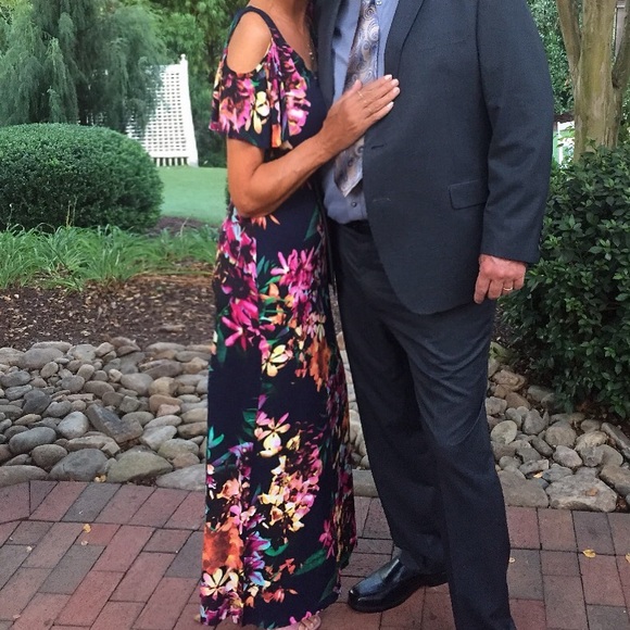 Cold Shoulder Gown - Picture 2 of 2